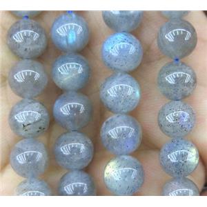 natural Labradorite Beads, round, AA-Grade, approx 8mm dia [GMLB1476]