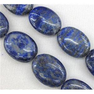 lapis lazuli beads, oval, blue, approx 15x20mm [GMLB326-15X20MM]