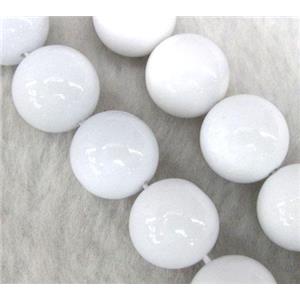 round White Agate beads, approx 12mm dia, 31pcs per st [GMLB349]