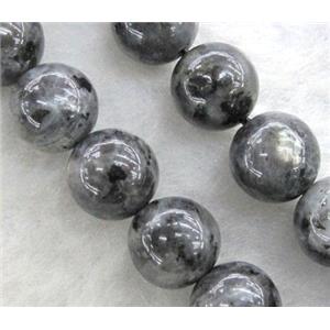 round Labradorite Beads, grey, approx 12mm dia, 15.5 inches [GMLB427-12MM]