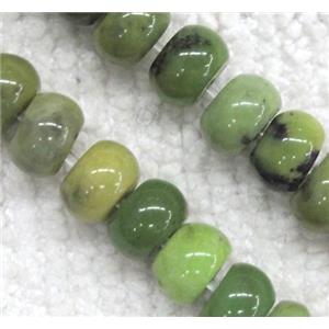 green Australian Chrysoprase Bead, rondelle, approx 5x8mm, 15.5 inches [GMLB719-5X8MM]