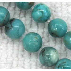Chinese Larimar Beads, round, blue, approx 12mm dia, 15.5 inches [GMLB720-12MM]
