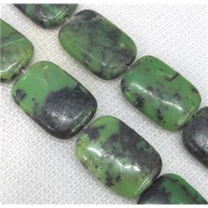 natural Australian Chrysoprase beads, rectangle, approx 18x25mm, 15.5 inches [GMLB814]