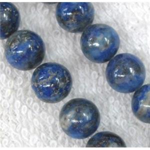 lapis lazuli beads, round, blue, approx 8mm dia [GMLB920]