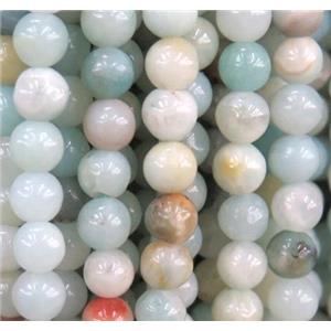 Amazonite bead, round, approx 6mm dia [GMLB971]