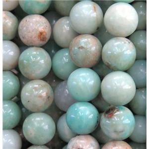 Amazonite bead, round, approx 10mm dia [GMLB972]