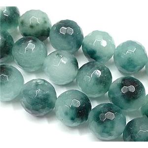 jasper bead, faceted round, 16mm dia, approx 24pcs per st [GMOT123-16MM]