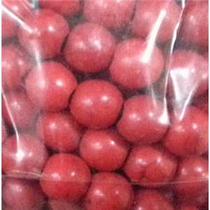 synthetic Turquoise beads, red, round, 8mm dia, approx 48pcs per st [GMOT166-8MM]