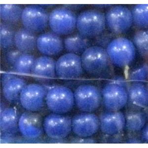 synthetic Turquoise beads, blue, round, 12mm dia, approx 31pcs per st [GMOT168-12MM]