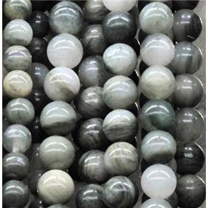 round green Actinolite beads, approx 10mm dia, 38pcs per st [GMOT211-10MM]
