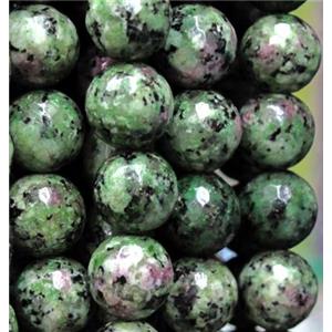 Ruby Zoisite bead, faceted round, approx 8mm dia, 48pcs per st [GMOT247-8MM]