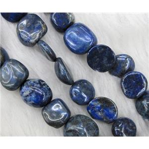 lapis lazuli bead, freeform, approx 10-13mm [GMOT373]