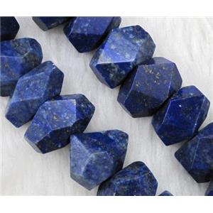 lapis lazuli bead, freeform, approx 10-16mm [GMOT374]
