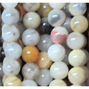 tiny ocean agate beads, round, approx 3mm dia, 130pcs per st [GMOT568]