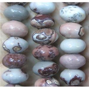 Chohua Jasper beads, rondelle, approx 6x10mm [GMOT769-6X10MM]