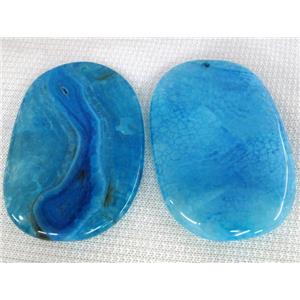 agate stone pendant, approx 40-70mm [GMPD129]