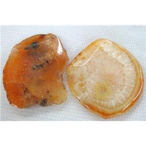 Natural agate stone pendant, approx 50-80mm [GMPD133]