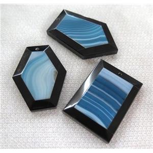 agate pendant, mixed shaped, approx 20-45mm [GMPDA1723]
