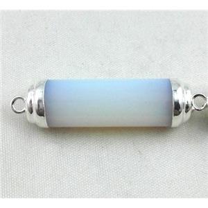 white opalite connector, stick, approx 10-40mm [GMPDA2114]