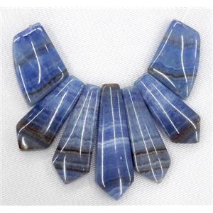 blue Sodalite pendant for necklace, jewelry sets, approx 20-50mm [GMPDA2139]