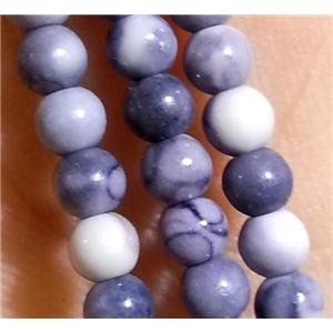 purple Rainforest Stone beads, round, stability, approx 3mm dia, 15.5 inches [GMRCS22]