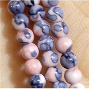 colorful Rainforest Stone beads, round, stability, approx 3mm dia, 15.5 inches [GMRCS24]