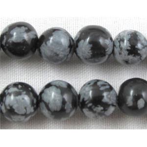 Round Snowflake Jasper Beads Smooth, approx 8mm dia [GMRD03-8MM]