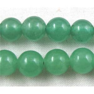 round Green Aventurine stone bead, 6mm dia, approx 67pcs per st. [GMRD11-6MM]