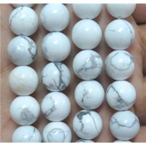 round White Turquoise, 6mm dia, approx 67pcs per st. [GMRD16-6MM]