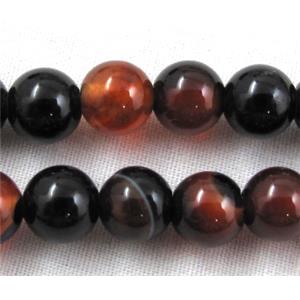 Round Fancy Agate beads, 6mm dia, approx 67pcs per st. [GMRD21-6MM]