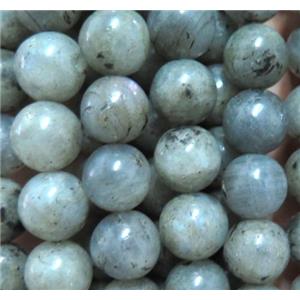 round Labradorite beads, AB-grade, approx 8mm dia,48pcs per st [GMRD59-8MM]