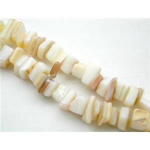Sea Shell Chip Beads, 4-7mm [GMS064]