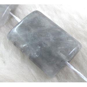 Rectangle Cloudy Quartz beads, 18x25mm, 16pcs per st [GMSCQ02]