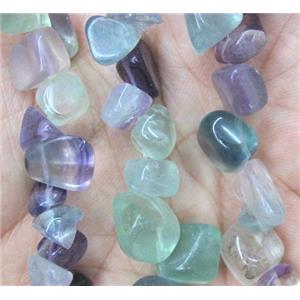 rainbow tourmaline chip beads, freeform, approx 8-15mm, 15.5 inches [GMST145]