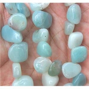 Amazonite beads chip, freeform, approx 8-15mm, 15.5 inches [GMST156]