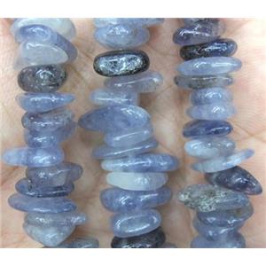 Tanzanite beads, chihp, freeform, approx 8-15mm, 15.5 inches [GMST169]