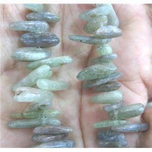 labradorite chip beads, freeform, approx 15-30mm, 15.5inches [GMST182]
