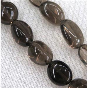 smoky quartz chips bead, freeform, approx 6-10mm, 15.5 inches [GMST265]