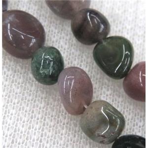 Indian agate chips bead, freeform, approx 6-10mm, 15.5 inches [GMST281]