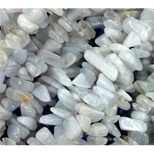 white jade chips bead, freeform, approx 3-6mm, 32 inchlength [GMST89]