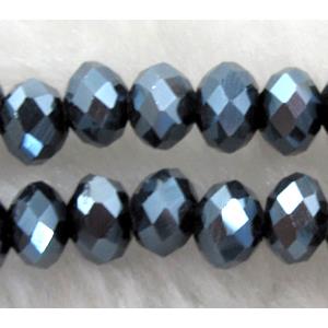 Chinese Crystal Beads, Faceted Rondelle, 10mm dia, 72pcs per st [GSICC01C35-10MM]