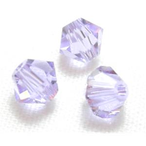 Chinese Crystal Beads, Bicone, Lavender, 4mm [GSICC03C8403]