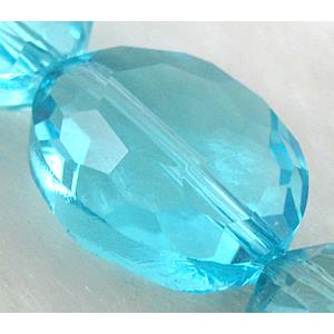 Crystal Glass Beads,  faceted, 16x20mm, 18pcs per st [GSICC07C02]