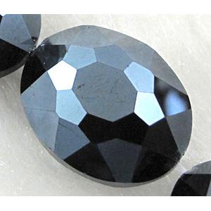 Crystal Glass Beads, faceted, 16x20mm, 18pcs per st [GSICC07C04]
