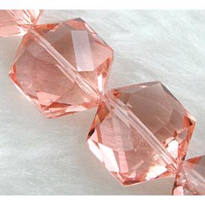 Crystal Glass Beads,  faceted, 16mm dia, 40pcs per st [GSICC08C02]