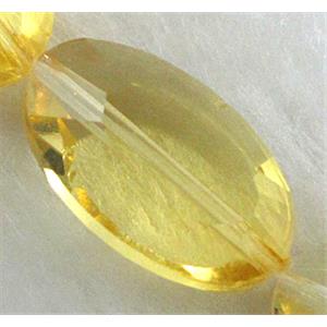 Crystal Glass Beads, faceted, 13x21mm, 20pcs per st [GSICC10C07]