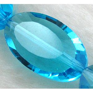Crystal Glass Beads, faceted, 13x21mm, 20pcs per st [GSICC10C08]
