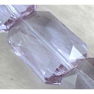 Crystal Glass Beads,  faceted, 13.5x20mm, 18pcs per st [GSICC11C04]
