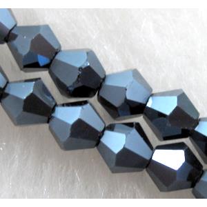Chinese Crystal Beads, Faceted bicone, 4mm dia, 120pcs per st [GSICC14C16]