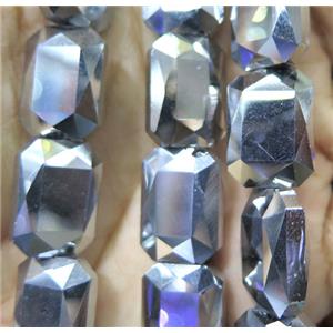 chinese crystal glass bead, faceted, approx 13x18mm, 18pcs per st [GSICC274]